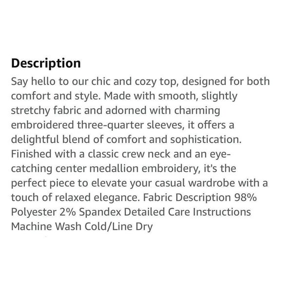 NWT Alfred Dunner Woman Top 3X Emerald Isle Green Center Medallion Embroidery - Picture 16 of 16